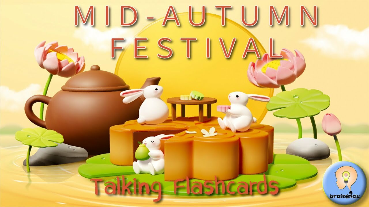 Mid-Autumn Festival Vocabulary | Talking Flashcards | 中秋節